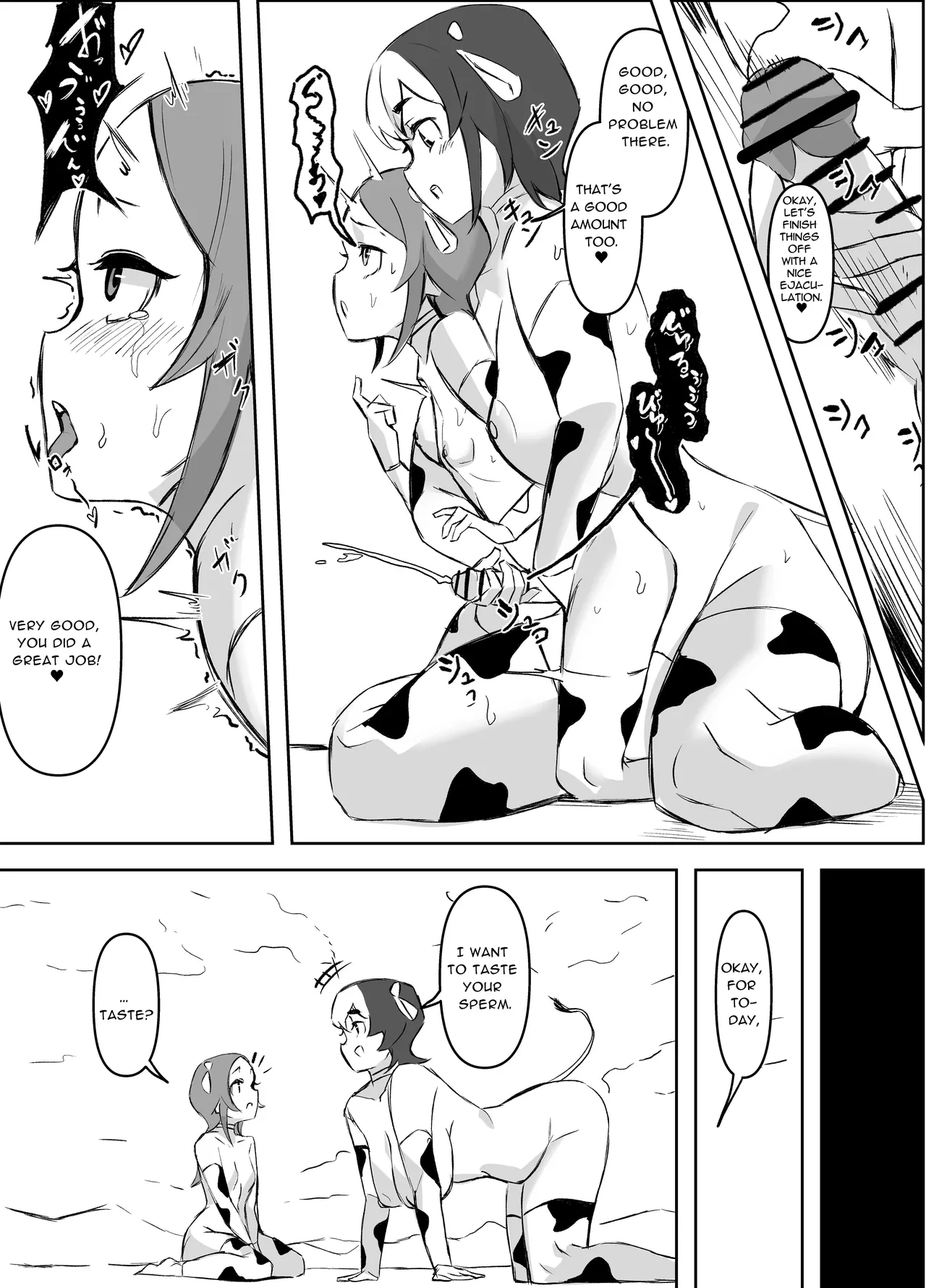 Hentai Manga Comic-Futanari Cumsuckery Ranch Tale-Read-6